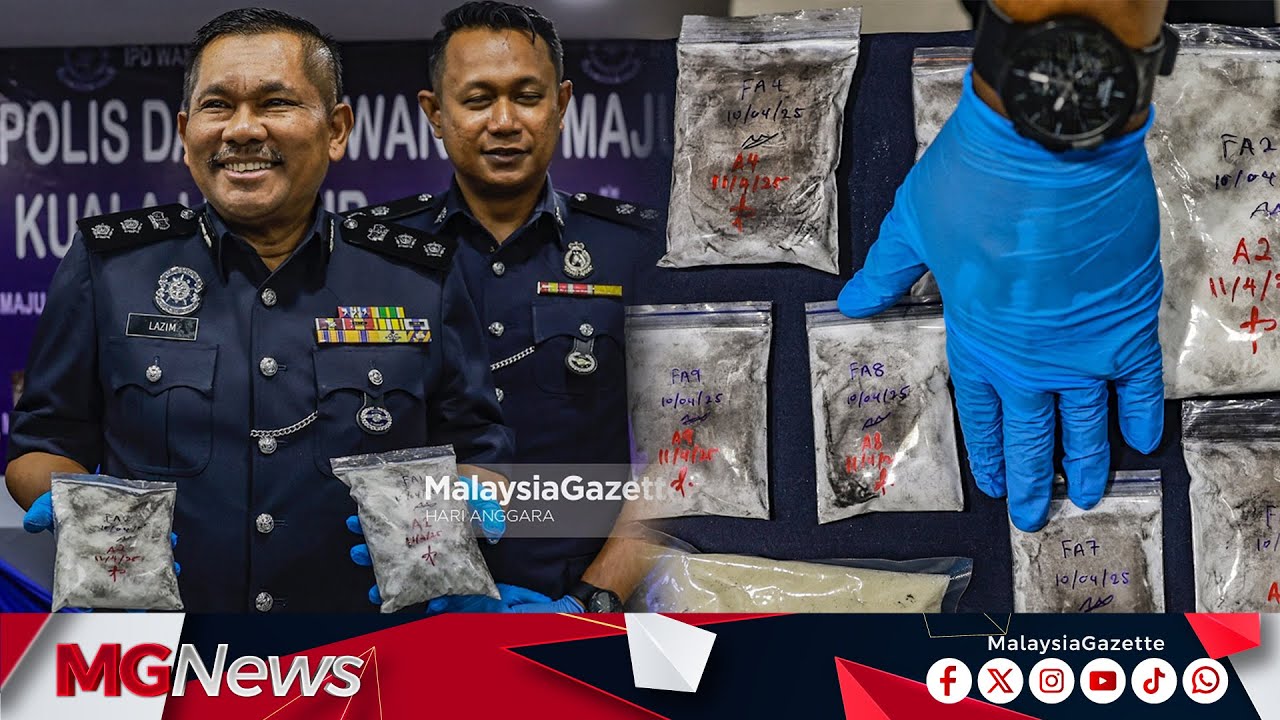 Enam Dicekup Bersama Dadah Bernilai Lebih RM300,000 Dalam Operasi Berasingan Di Ibu Negara