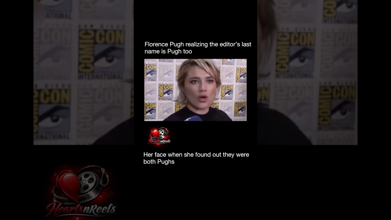TFlorence Pugh’s Reaction to Meeting Another Pugh Is Everything 😂