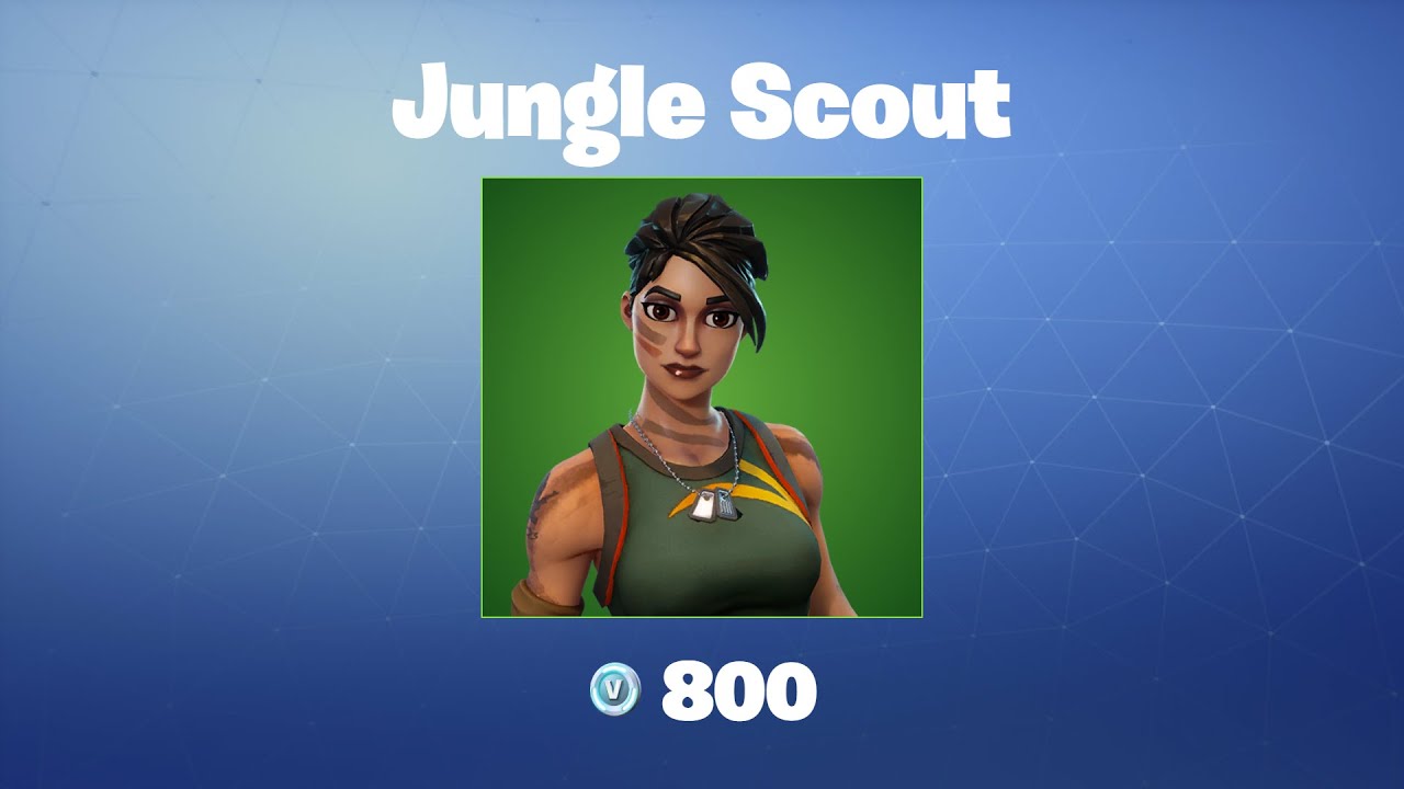 Jungle Scout Outfit Fnbr Co Fortnite Cosmetics