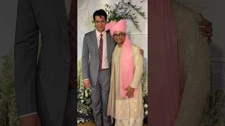 aamirkhan with son junaidkhan at irakhan & nupurshikhares wedding ceremony shortsvideo