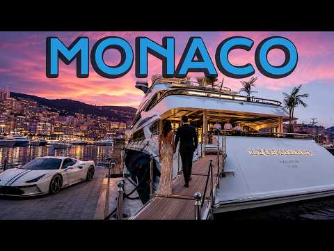 When Monaco Harbor Lights Up — Superyachts, McLaren & Creaking Ropes