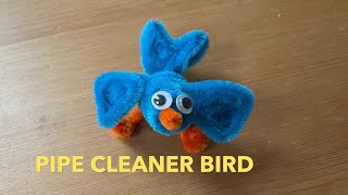 How to Make a Pipe Cleaner Bird