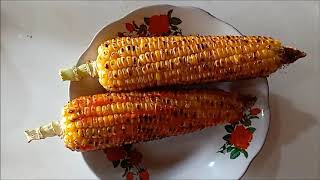 Penjual Jagung Bakar di Lembang