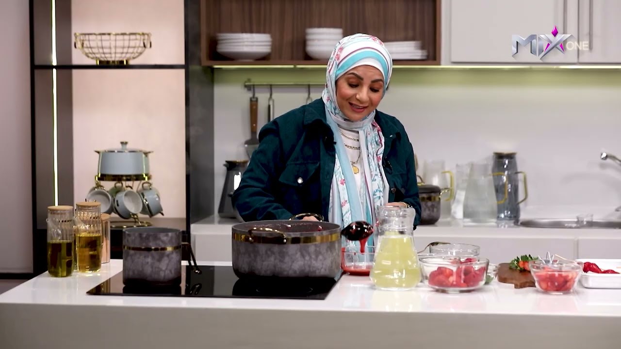 طريقة عمل مربى الفراولة 🍓🍓 في البيت بطريقة سهلة مع شيف سارة عبد السلام