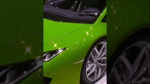Amazing color changing Lamborghini #shorts