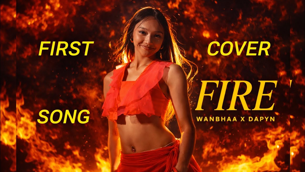  FIRE | WANBHAA X DAPYN | COVER |KHASI SONG WITH LYRICS 