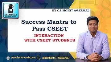 CA MOHIT AGARWAL | Interaction with CSEET Students All over India | Tips from MEPL faculties