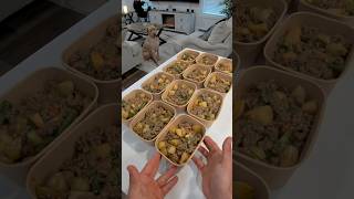 I only make high-protein meal preps ￼