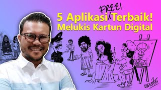 5 Aplikasi Terbaik Untuk Melukis Kartun Digital (Free Jer) screenshot 5