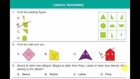 IMO Class 2  l Question Paper 2015 . Set B (Question 01 -20) Part 1