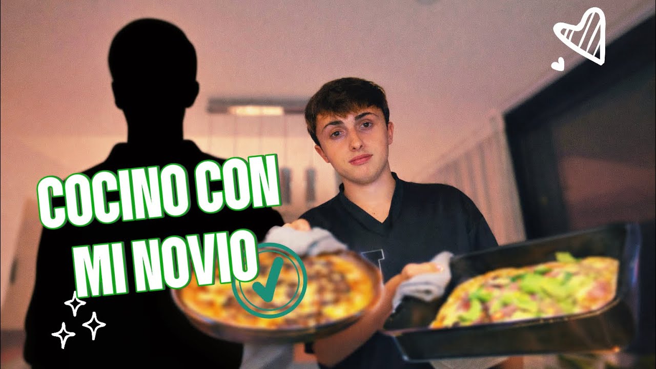 HACIENDO PIZZAS CON MI NOVIO 