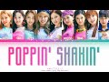 New Single 2021 NiziU ニジユー Poppin Shakin Lyrics Color Coded Lyrics Han Rom Eng