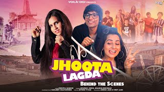 Jhoota Lagda: Behind The Scenes | Sourav Joshi Vlogs, Anagha Bhosale, Nikhita Gandhi |Watch till end