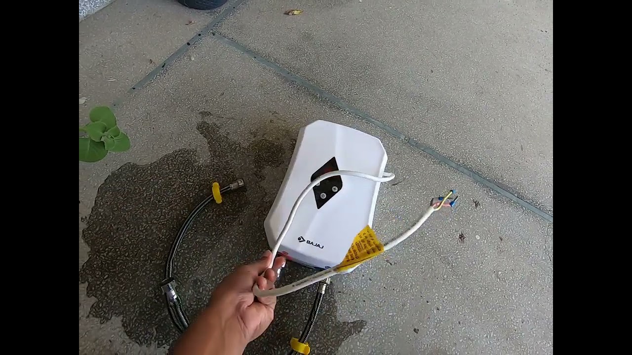 Review after 1 year Bajaj Flashy tankless Water Heater Geyser 3kw  #Bajajflashy #bajajflashygeyser - YouTube