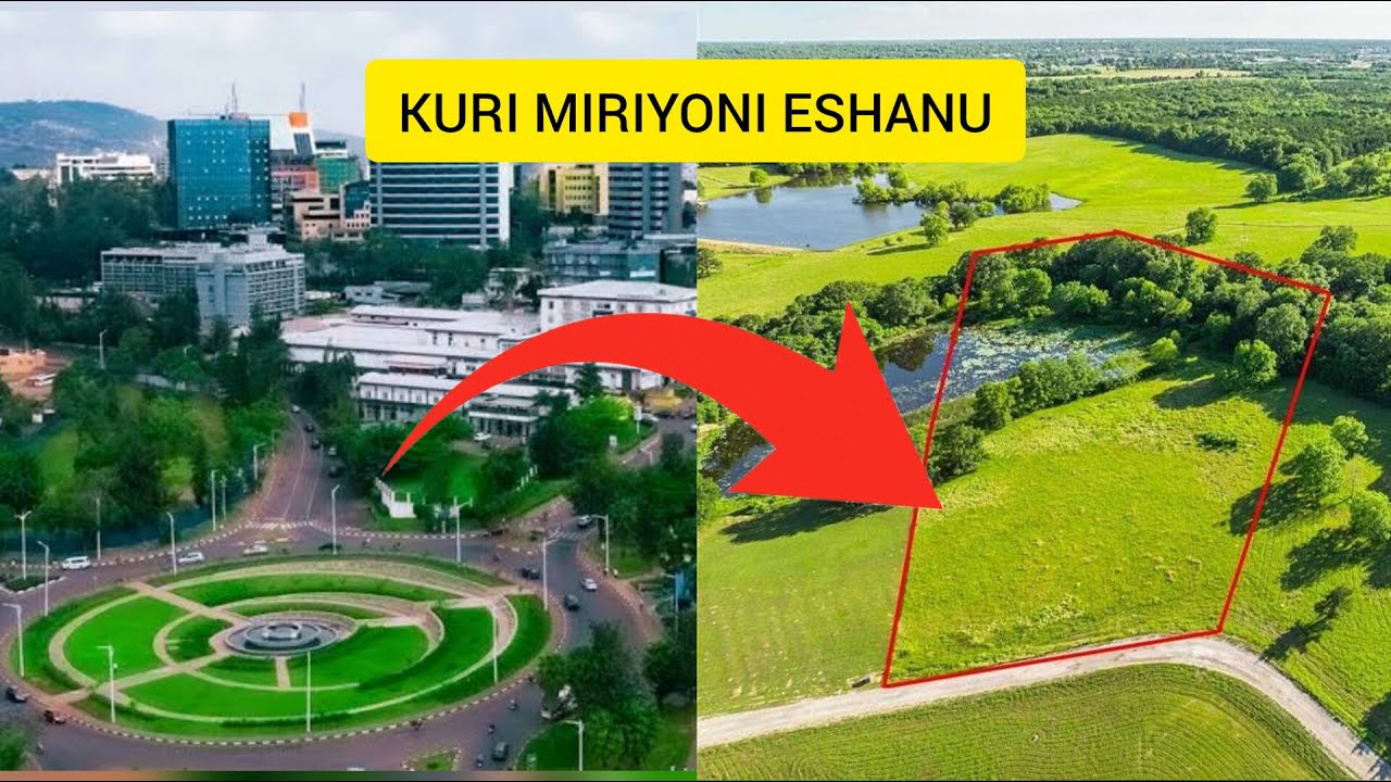 DORE IBIBANZA BIHENDUTSE IKIGALI: aho ikibanza ukibona kuva kuri 11-17M ahantu heza cyane ikigali