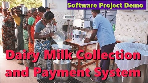 Milk Dairy Milk Collection System | Mini Major Final Year Visual Basic vb.net  pro VB157 #highblix