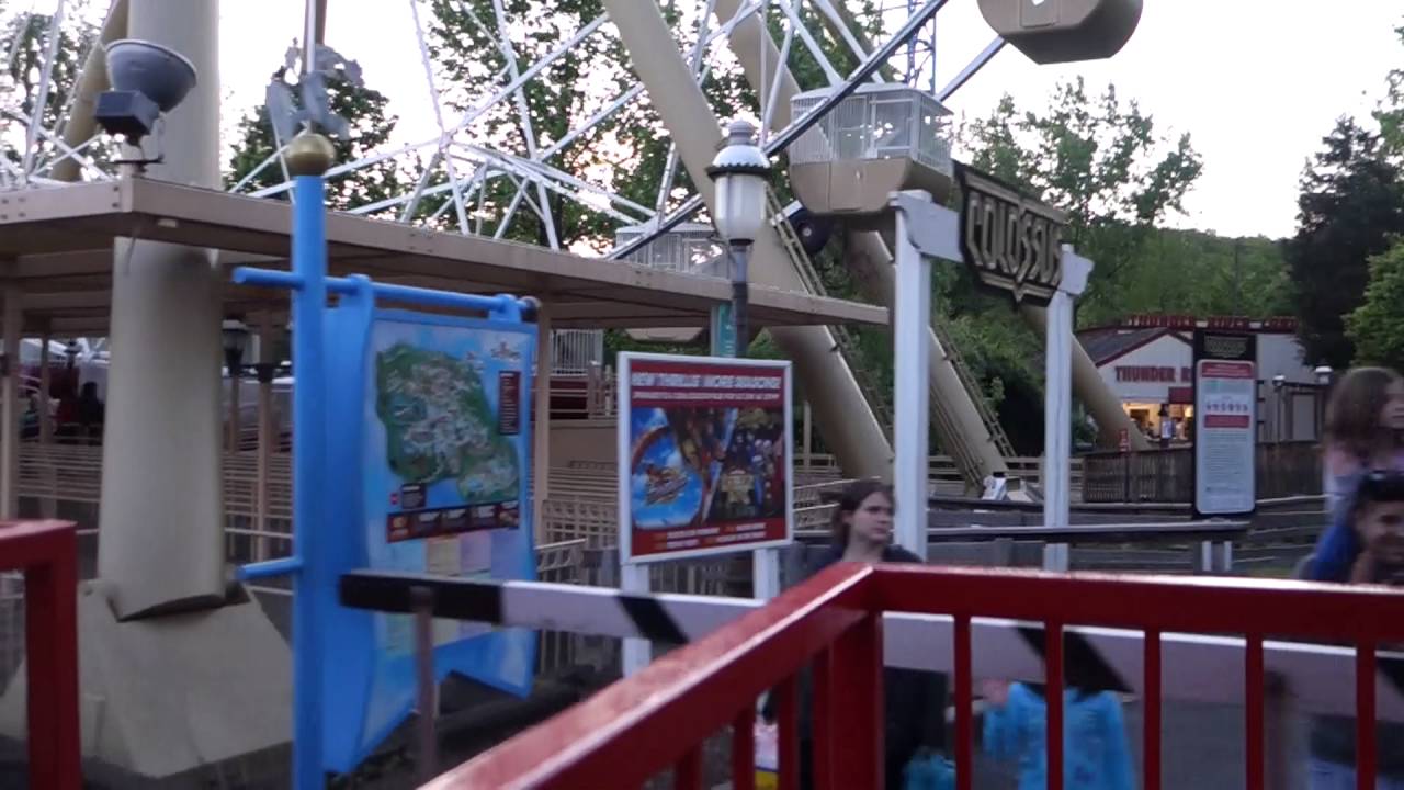 Six Flags St. Louis Train Ride (2016) - YouTube
