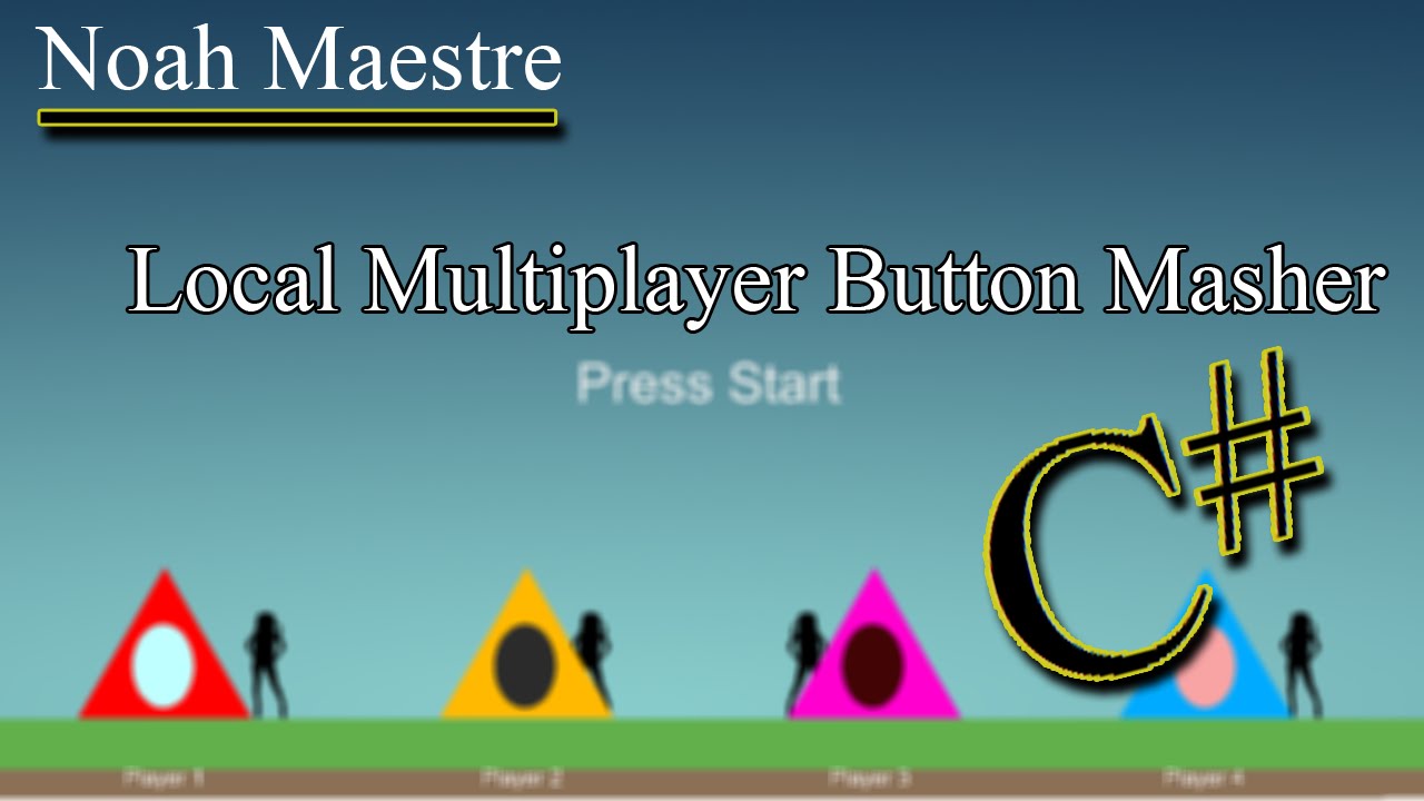 How I Code a Local Multiplayer Button Masher - YouTube