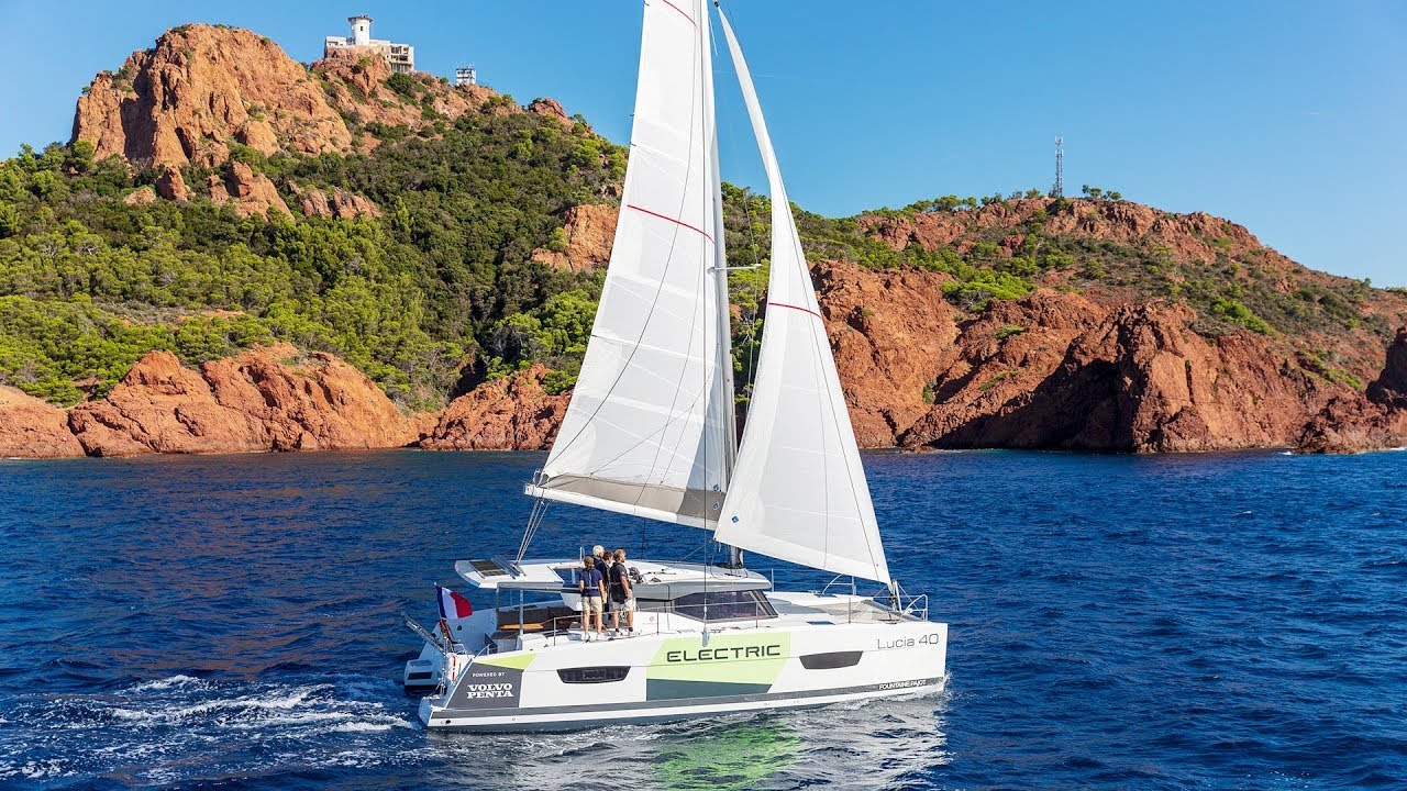 Electric Sailing Catamaran Volvo Penta And Fountaine Pajot Reveal Youtube