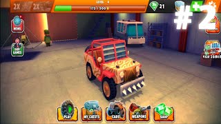 Zombie Offroad Safari || # 2 || Crush The Zombies || Gameplay Walkthrough 2 (IOS , Android) screenshot 4