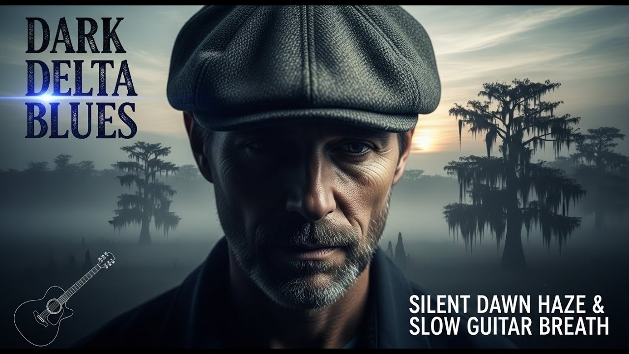 Dark Delta Blues | Silent Dawn Haze & Slow Guitar Breath 