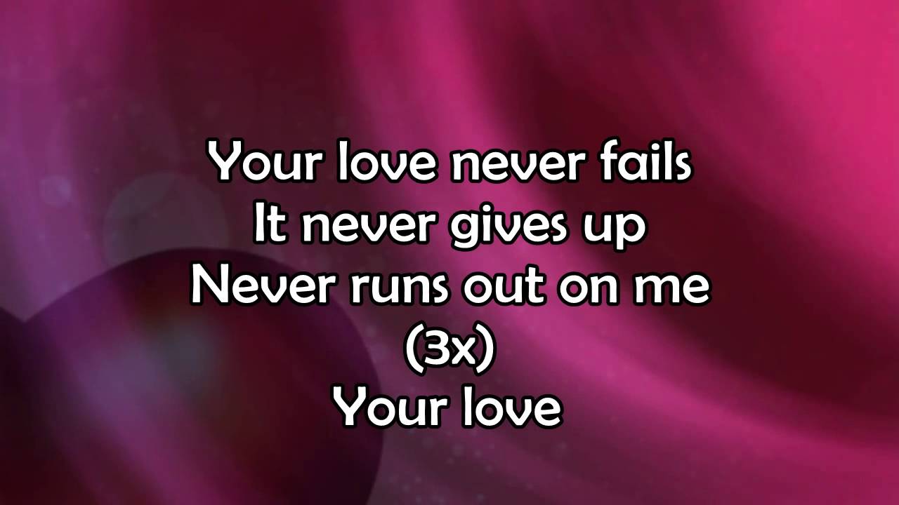 One Thing Remains (Your Love Never Fails) - Lyric Video HD 