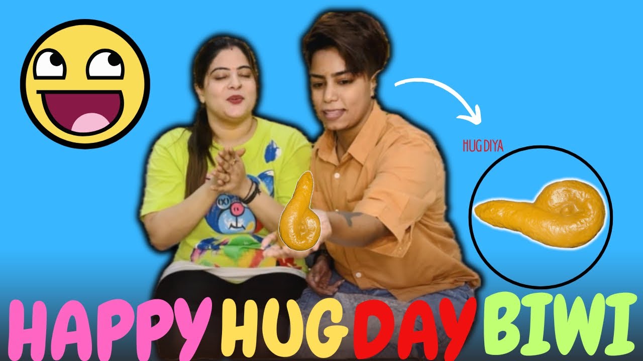 HappY Hug Day BiWi 😂 #dailyvlog #comedyvlog @AkshayPriyankavlog1625 