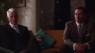 Don Roger And Bert Confront Lane About Sale