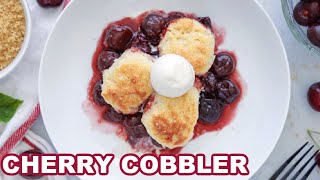 The BEST Cherry Cobbler (Easy Recipe) by Simply Home Cooked 6,059 views 11 months ago 4 minutes, 22 seconds