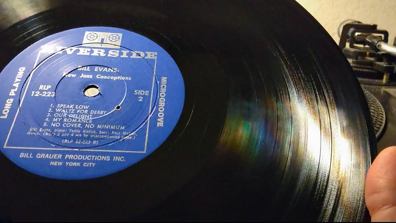 Riverside Records – RLP 12-223 - Bill Evans – New Jazz Conceptions