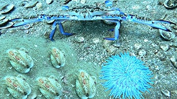 Gặp Chỗ Mới Chưa Ai Lặn Tới Ở Điểm Tàu Chìm Trúng Đậm Ổ Sò Dương Ghẹ | P 525