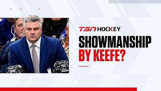 Was Keefe&#39;s critical post-game analysis showmanship or fair assessment?