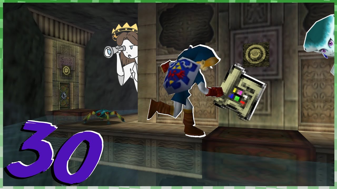 Legend of Zelda Ocarina of Time 30: Mapping out the water temple - YouTube