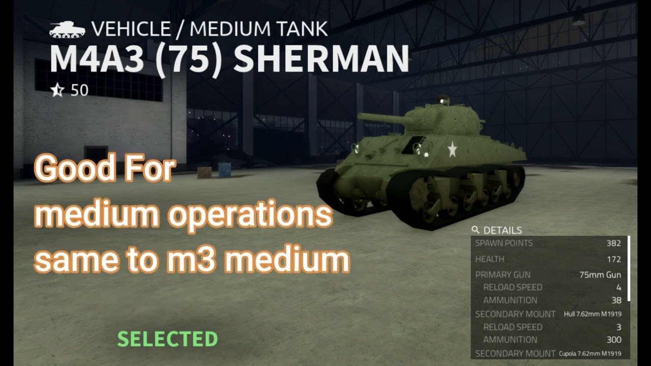 Roblox WW2 Zombie Survival Best Tank