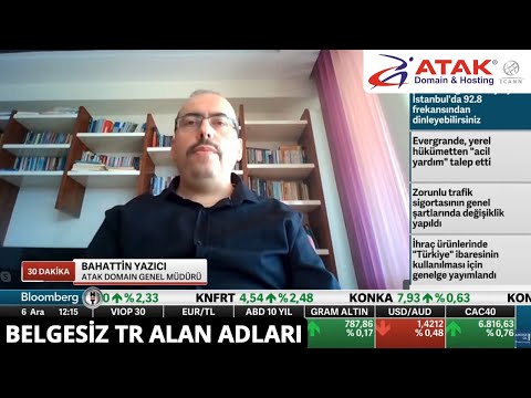 Evraksız/Belgesiz TR Alan Adı Kaydı Artık Mümkün Olacak -  Atak Domain | Bahaddin Yazıcı Röportajı