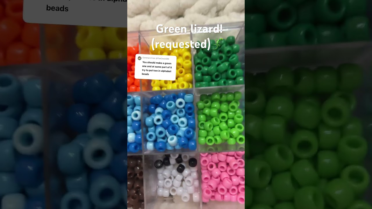 Green 🦎! Sorry the timing is off! 