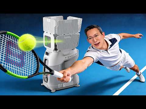 I Tested the World’s Smartest tennis robot - The Tenniix AI Tennis Robot.