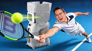 I Tested the World’s Smartest tennis robot - The Tenniix AI Tennis Robot.