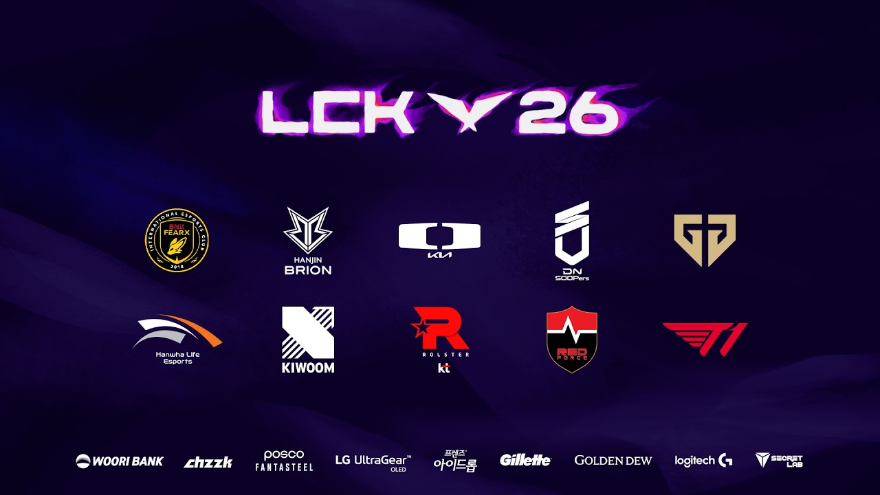 #LCK #LeaveYourMark #2026LCK

✅ Watch LCK live on...
ENG - http://twitch.tv/LCK
FRE - http://twitch.tv/otplol_
VNM - http://youtube.com/LCKTiếngViệt
VNM - https://streamer.onlive.vn/lcktiengviet
TPE - http://youtube.com/@LCKCarry

Please don't forget to follow and subscribe LCK Channel !
- LCK official Twitter: https://twitter.com/LCK
- LCK official Facebook:  https://www.facebook.com/officiallck
- LCK official Instagram:  https://www.instagram.com/lckofficial/
- LCK official Tiktok : https://tiktok.com/@lck_official

This LCK YouTube Channel is copyright of Riot Games Korea, All rights reserved. Any redistribution or reproduction of part or all of the contents in any form is prohibited.