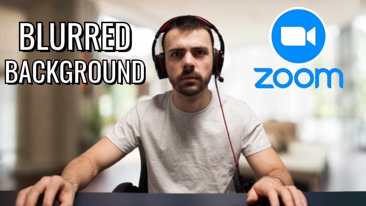 How To Blur Your Video Background On Zoom (Quick Guide) - YouTube