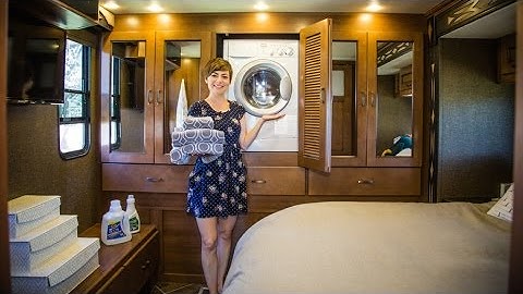 RV Quick Tip - How the Washer-Dryer Combo Works