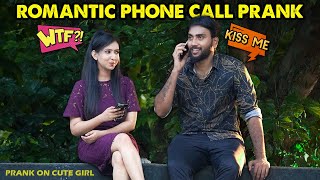 Romantic Phone Call Prank On Cute Girl👩📱❤️ | Kovai Kusumbu | Kovai 360*