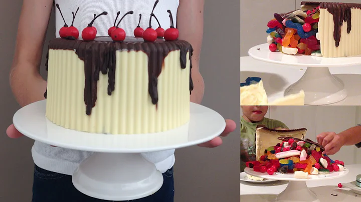 CHOCOLATE PINATA Birthday Cake HOW TO COOK THAT gl...
