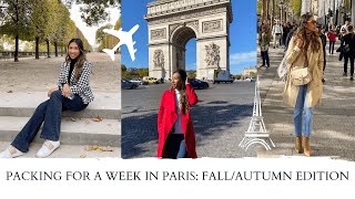 PACKING FOR A WEEK IN PARIS : AUTUMN FASHION INSPO | TRY-ON by Call Me Extra 120 views 1 year ago 16 minutes