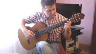 Video thumbnail of "J. Kosma. Autumn Leaves. Guitar -- V. Sharii"