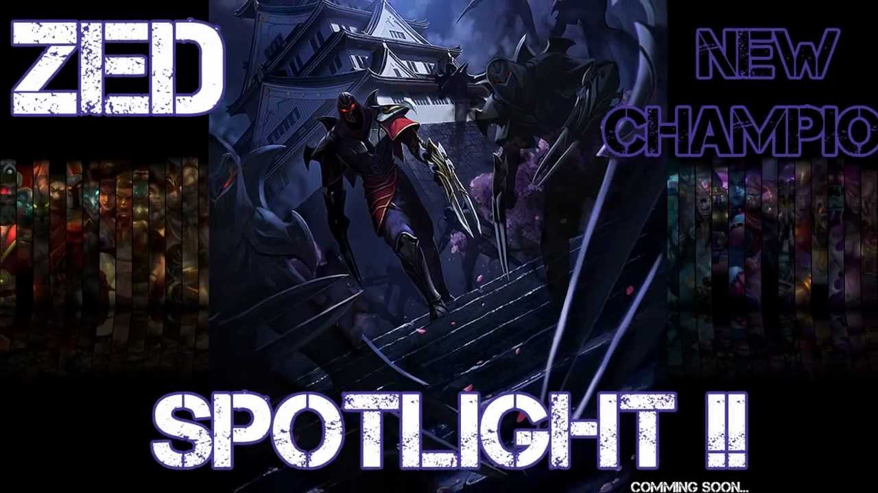 League of Legends - Zed Champion Spotlight !