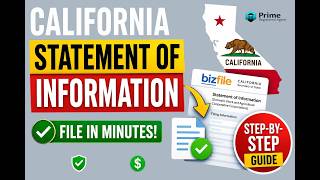 How to File a California Statement of Information (Quick Guide)