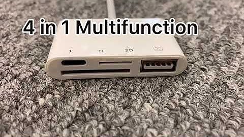 Iphone Gadget SD Card Reader for iPhone iPad Plug and Play #amazon #iphone #amazonfinds #amazon