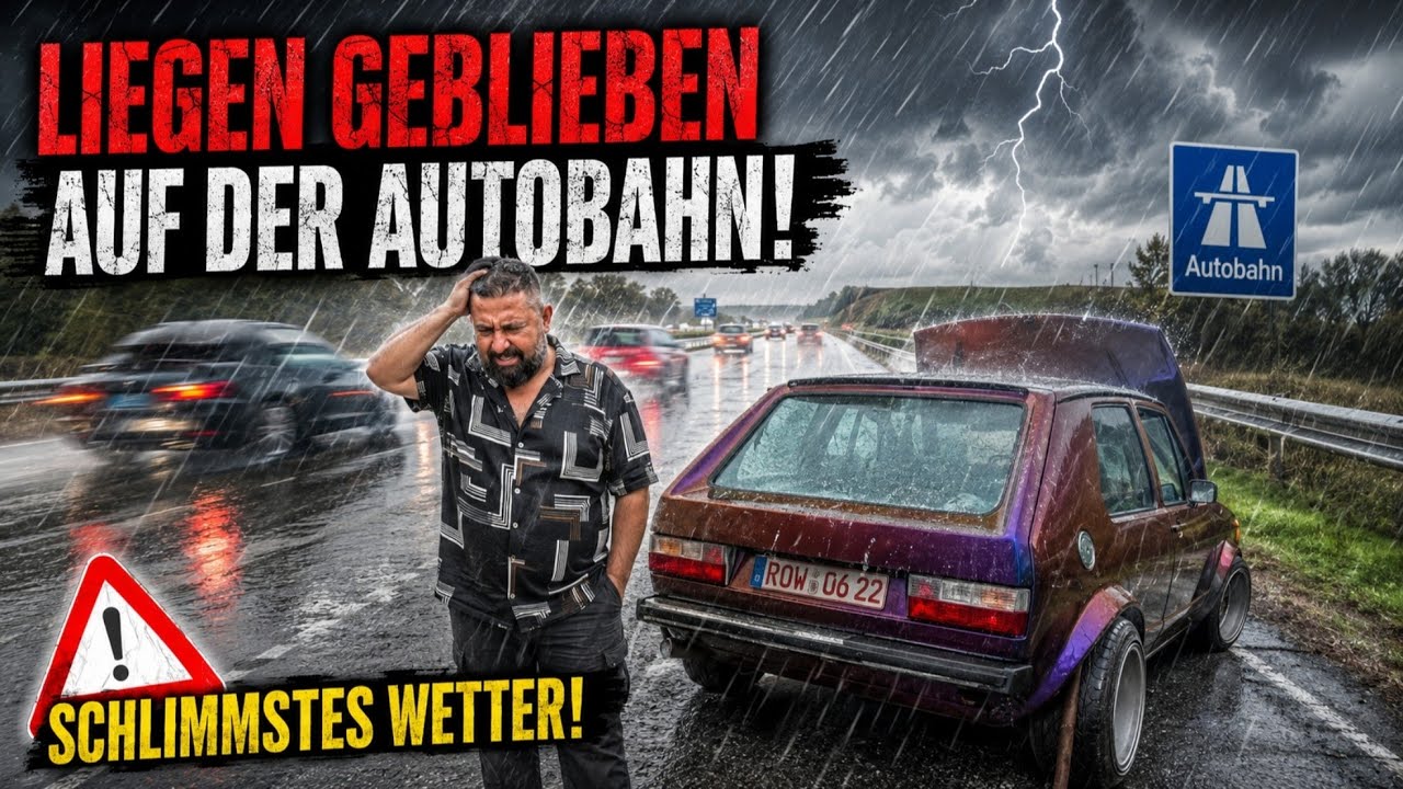 Hab ein Golf1 Gti gekauft...Direkt 2 mal liegen geblieben..