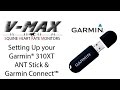 Setting up your Garmin® 310XT ANT Stick & Garmin® Connect™